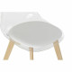 Silla de Comedor DKD Home Decor Blanco Madera Policarbonato (Reacondicionado A)