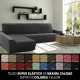Funda para chaise longue de brazo largo izquierdo Sofaskins Gris oscuro (Reacondicionado A)
