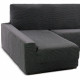 Funda para chaise longue de brazo largo izquierdo Sofaskins Gris oscuro (Reacondicionado A)