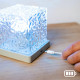 Proyector LED de Auroras Boreales Recargable InnovaGoods RECHARGEABLE WATER RIPPLE LAMP (Reacondicionado A)