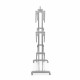 Tendedero Plegable Vertical con Ruedas Folver InnovaGoods   24 Barras Metal (Reacondicionado B)