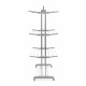 Tendedero Plegable Vertical con Ruedas Folver InnovaGoods   24 Barras Metal (Reacondicionado B)