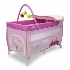 Travel cot Pink