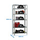 SimonRack Metal Shelving Unit: 2000x1100x400 mm, 6 Metal Shelves, 90 kg per shelf, with screws