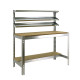 SimonRack metal workbench: 1445x910x610 mm, 5 shelves, 400 kg per shelf, without screws