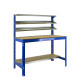 SimonRack metal workbench: 1445x910x610 mm, 5 shelves, 400 kg per shelf, without screws