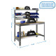 SimonRack metal workbench: 1445x910x610 mm, 5 shelves, 400 kg per shelf, without screws