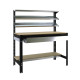 SimonRack metal workbench: 1445x910x610 mm, 5 shelves, 400 kg per shelf, without screws