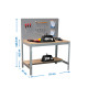 SimonRack metal workbench: 1445x910x610 mm, 2 shelves, 400 kg per shelf, without screws