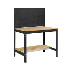 Banco de trabajo metalico SimonRack: 1445x910x610 mm, 2 Baldas, 400 kg por balda, sin tornillos