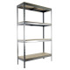 SimonRack Metal Shelving Unit: 2000x2100x600 mm, 4 Wooden Shelves, 500 kg per shelf, without screws