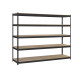SimonRack Metal Shelving Unit: 2000x1800x600 mm, 5 Wooden Shelves, 400 kg per shelf, without screws