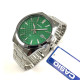 Reloj Casio MTP-VD03D-3A1 para Hombre – Esfera Verde, Brazalete de Acero
