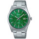 Reloj Casio MTP-VD03D-3A1 para Hombre – Esfera Verde, Brazalete de Acero