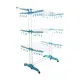 Clothes Line Bepro Blue ABS 22 x 89 x 6 cm