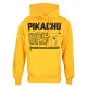 Sudadera con Capucha Unisex Pokémon Picachu Line Art Amarillo