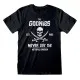 Short Sleeve T-Shirt The Goonies Never Say Die Black Unisex