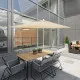 Sunshade Marbueno Beige Polyester Steel 200 x 300 cm