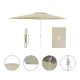 Sunshade Marbueno Beige Polyester Steel 200 x 300 cm