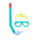 Snorkel Goggles and Tube for Children Bestway Blue Turquoise