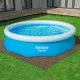 Floor protector for above-ground swimming pools Bestway 50 x 50 cm Wood