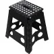 Marbueno Folding Stool Plastic Assorted Color 39x33.5x39 cm Garden 10535