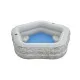 Inflatable pool Bestway Grey 213 x 206 x 53 cm