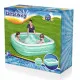 Inflatable Paddling Pool for Children Bestway Multicolour 201 x 150 x 51 cm