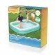 Bestway Piscina Hinchable Infantil Juego Basket 251x168x102 cm +3 Años Jardin 54445