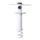 Marbueno Suction Parasol Spike Steel White 35.5x15x6 cm Beach and Garden 10506