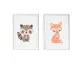 Sheets Crochetts 33 x 43 x 2 cm Squirrel Fox 2 Pieces