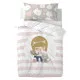 Pillowcase HappyFriday Happynois  Kitty Multicolour 50 x 75 cm