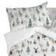 Funda de almohada HappyFriday Mystical winter Multicolor 50 x 75 cm (2 Unidades)
