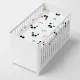 Fitted sheet HappyFriday MOSHI MOSHI White Multicolour 70 x 140 x 14 cm Panda bear