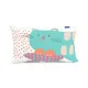 Funda de cojín HappyFriday Moshi Moshi Cat & Mouse Multicolor 50 x 30 cm