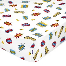 Sábana Bajera HappyFriday MR FOX Blanco Multicolor 90 x 200 x 32 cm