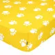 Fitted sheet HappyFriday MR FOX Yellow Multicolour 60 x 120 x 14 cm
