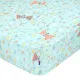 Fitted sheet HappyFriday MOSHI MOSHI Blue Multicolour 70 x 140 x 14 cm
