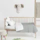 Bedspread (quilt) HappyFriday Basic Kids Dash Grey 100 x 130 cm