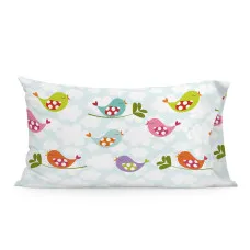 Pillowcase HappyFriday Mr Fox Little Birds Multicolour 50 x 75 cm