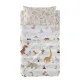 Bedding set HappyFriday Moshi Moshi Dino family  Multicolour Baby Crib 2 Pieces