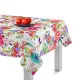 Tablecloth HappyFriday Pink bloom Multicolour 150 x 250 cm