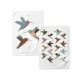 Kitchen Cloth HappyFriday Colibri delphinae Multicolour 70 x 50 cm (2 Units)