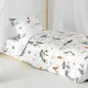 Duvet cover set HappyFriday Mini savanna Multicolour Single 2 Pieces