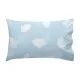 Duvet cover set HappyFriday Basic Kids Blue Baby Crib 2 Pieces