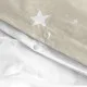 Duvet cover set HappyFriday Basic Kids Beige Single 2 Pieces