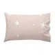 Duvet cover set HappyFriday Basic Kids Pink Baby Crib 2 Pieces