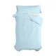 Duvet cover set HappyFriday Basic Kids Blue Single 2 Pieces