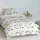 Duvet cover set HappyFriday Mr Fox Little birds Multicolour Single 2 Pieces
