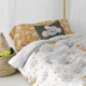 Juego de funda nórdica HappyFriday Moshi Moshi Baby Koala Multicolor Cama de 105 2 Piezas
